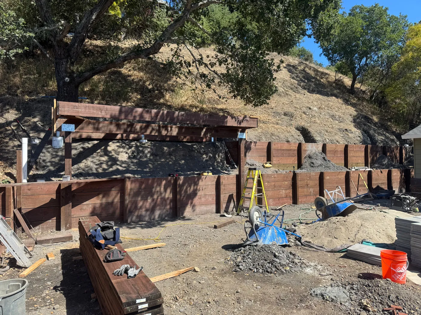 San Judas Landscape project in Petaluma, CA (2)