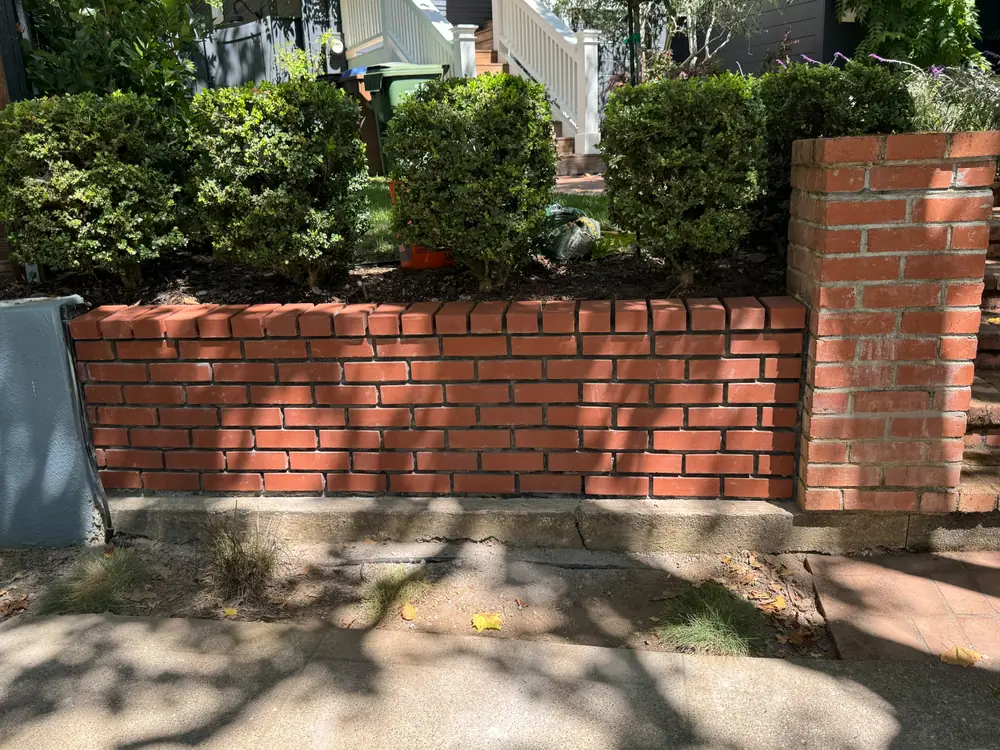 Retaining Wall Installation in Petaluma, CA